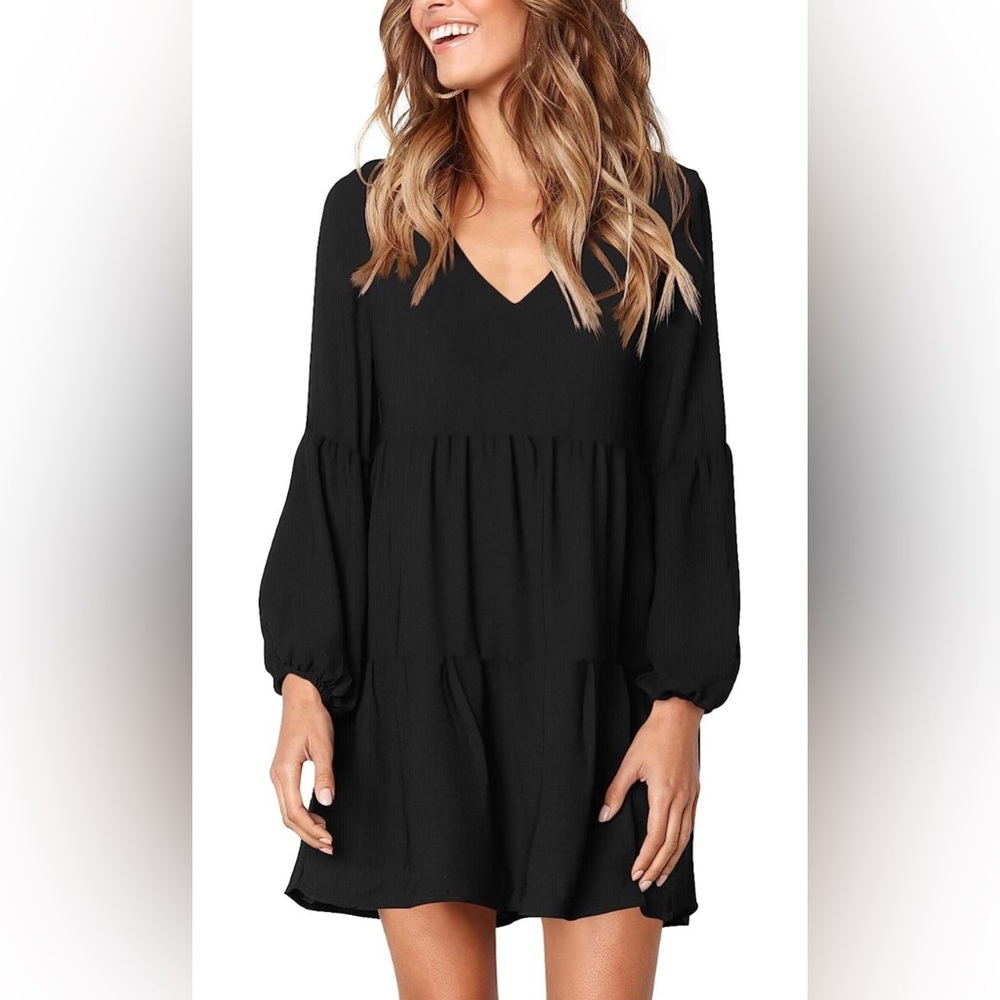Women’s Flowy V-Neck Dress